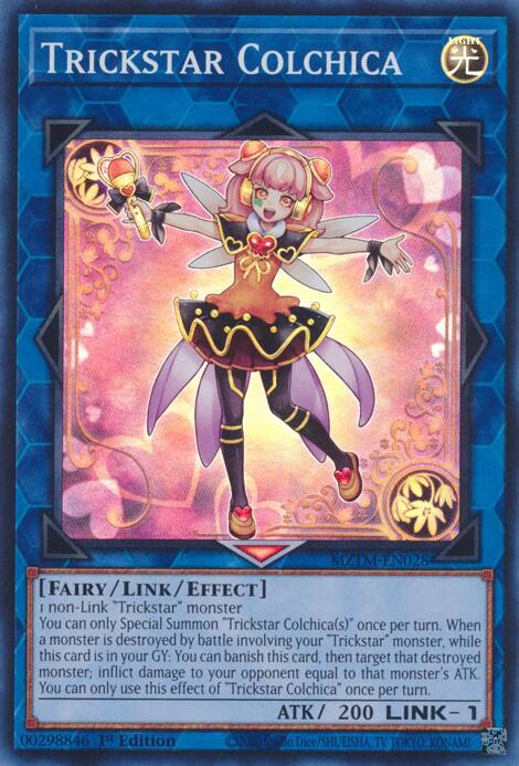 Trickstar Colchica [MZTM-EN028] Super Rare | Black Swamp Games