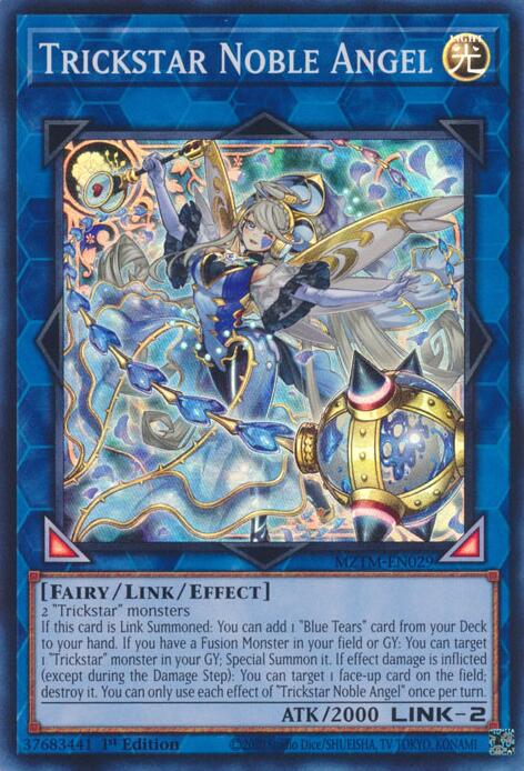 Trickstar Noble Angel [MZTM-EN029] Super Rare | Black Swamp Games