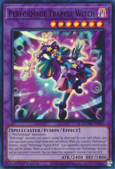 Performage Trapeze Witch [MZTM-EN053] Super Rare | Black Swamp Games
