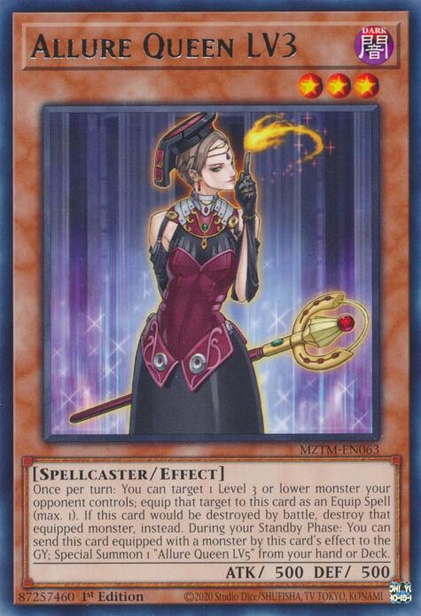 Allure Queen LV3 [MZTM-EN063] Rare | Black Swamp Games