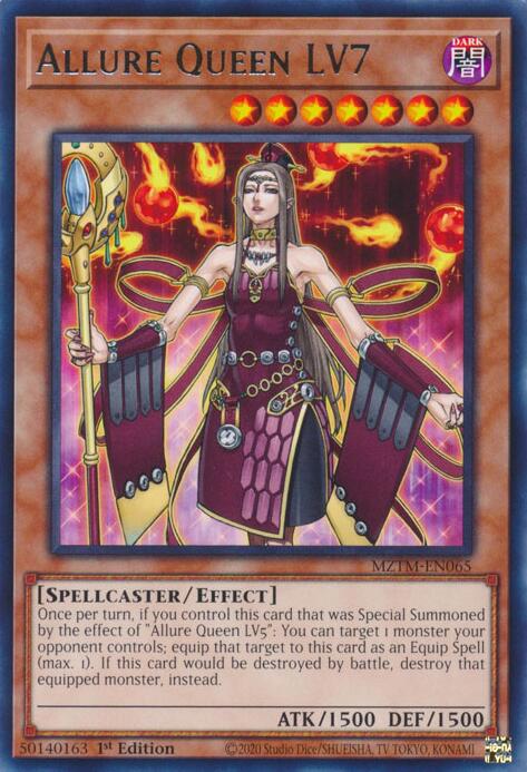 Allure Queen LV7 [MZTM-EN065] Rare | Black Swamp Games