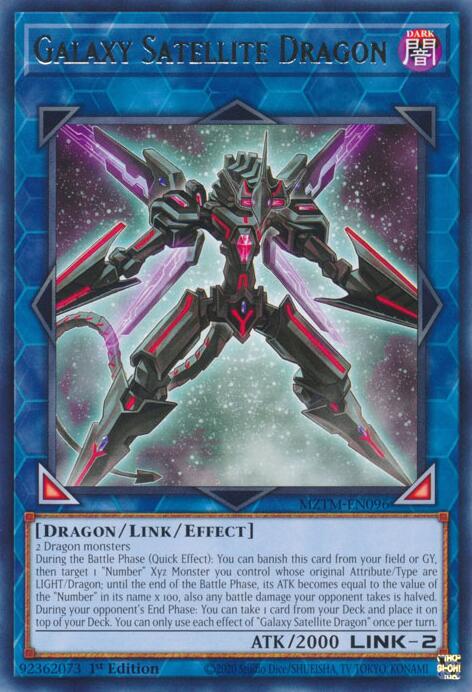 Galaxy Satellite Dragon [MZTM-EN096] Rare | Black Swamp Games