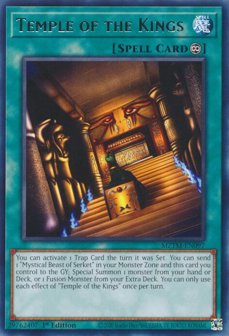 Temple of the Kings [MZTM-EN097] Rare | Black Swamp Games