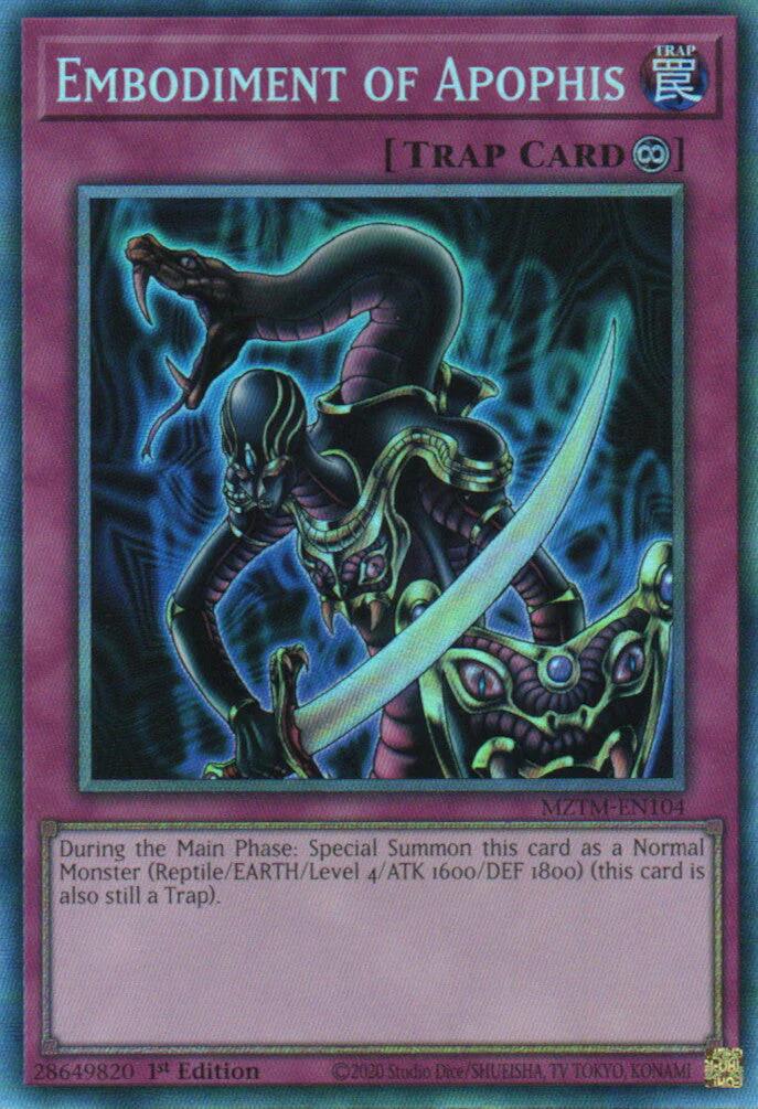 Embodiment of Apophis (Collector's Rare) [MZTM-EN104] Collector's Rare | Black Swamp Games