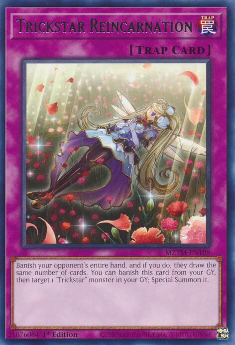 Trickstar Reincarnation [MZTM-EN108] Rare | Black Swamp Games