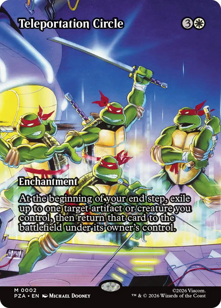 Teleportation Circle (Borderless) [Teenage Mutant Ninja Turtles Eternal-Legal] | Black Swamp Games