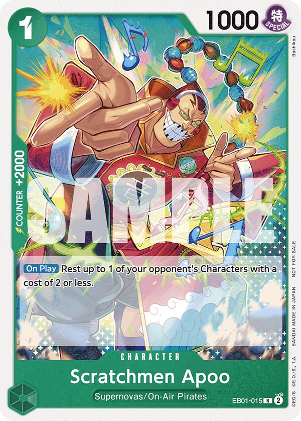 Scratchmen Apoo (Tournament Pack 2025 Vol. 2) [One Piece Promotion Cards] | Black Swamp Games