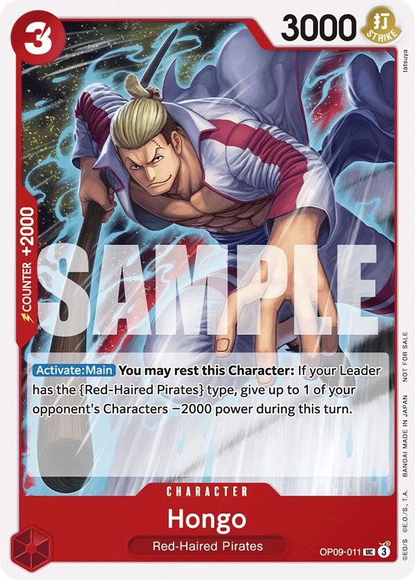 Hongo (Tournament Pack 2025 Vol. 2) [One Piece Promotion Cards] | Black Swamp Games