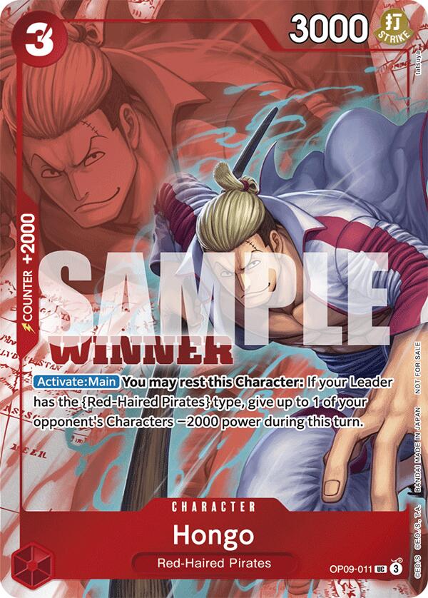 Hongo (Winner Pack 2025 Vol. 2) [One Piece Promotion Cards] | Black Swamp Games