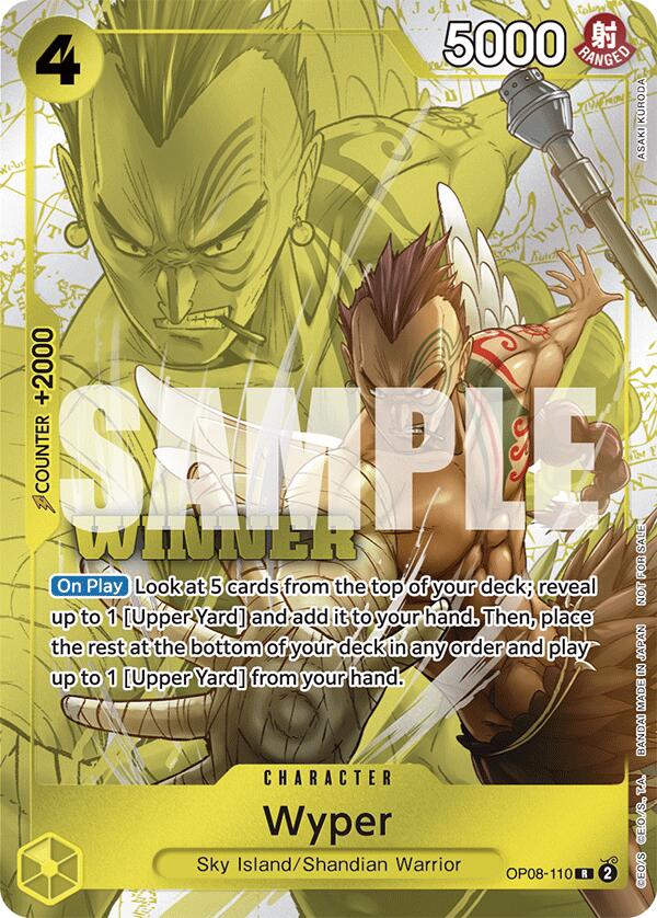 Wyper (Winner Pack 2025 Vol. 2) [One Piece Promotion Cards] | Black Swamp Games