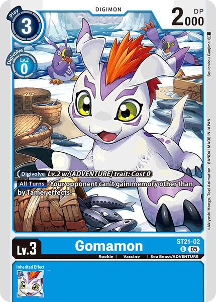Gomamon [ST21-02] [Starter Deck: Hero of Hope] | Black Swamp Games