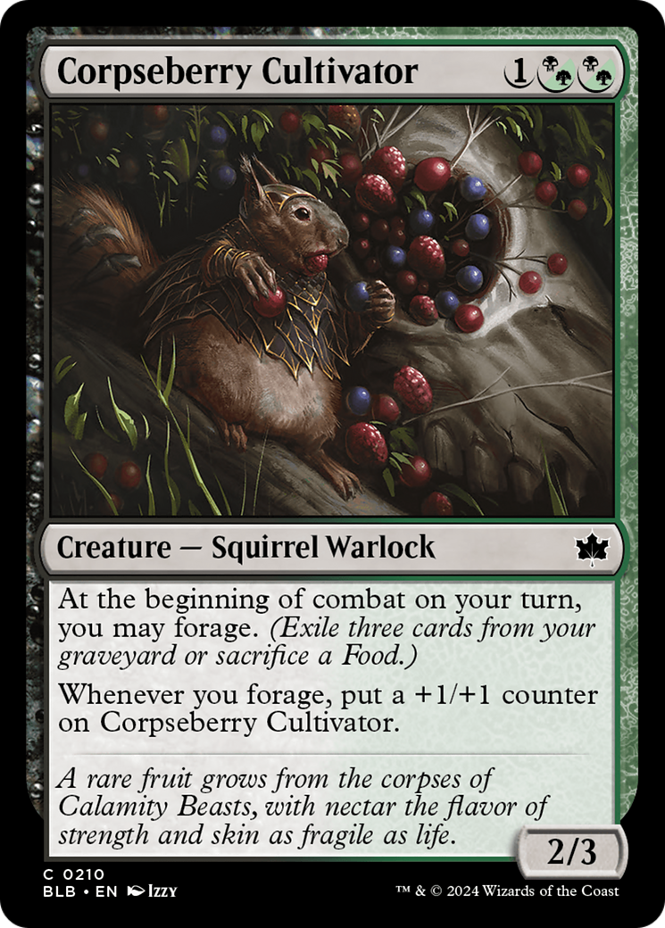 Corpseberry Cultivator [Bloomburrow] | Black Swamp Games