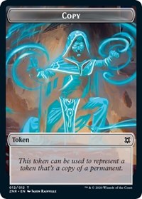 Copy // Illusion Double-Sided Token [Zendikar Rising Tokens] | Black Swamp Games