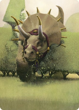 Regal Behemoth Art Card [Commander Masters Art Series] | Black Swamp Games
