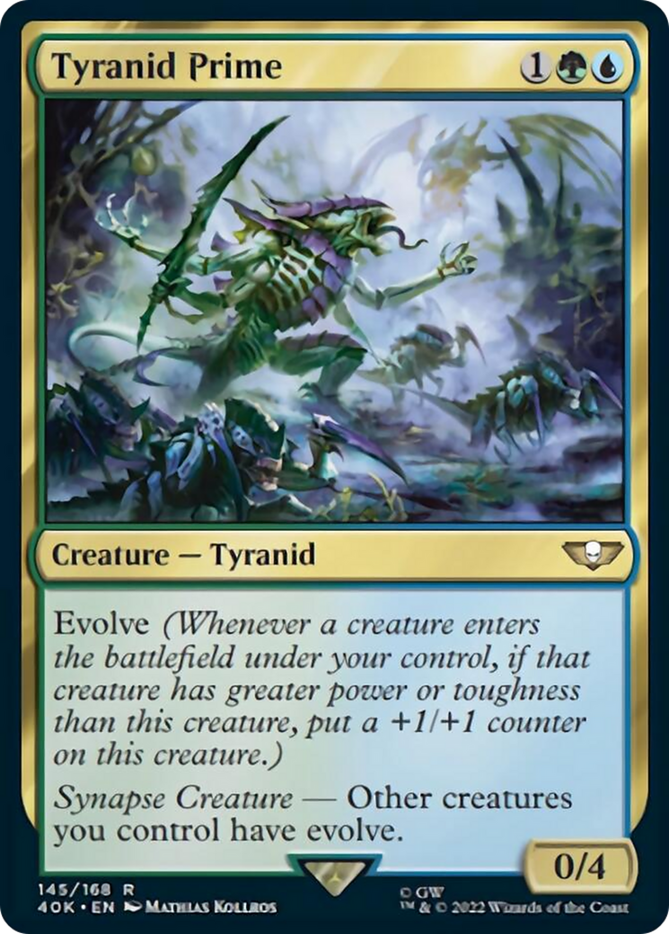 Tyranid Prime (Surge Foil) [Warhammer 40,000] | Black Swamp Games