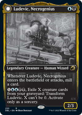 Ludevic, Necrogenius // Olag, Ludevic's Hubris [Innistrad: Double Feature] | Black Swamp Games