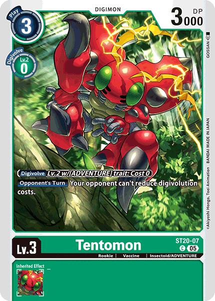 Tentomon [ST20-07] [Starter Deck: Protector of Light] | Black Swamp Games