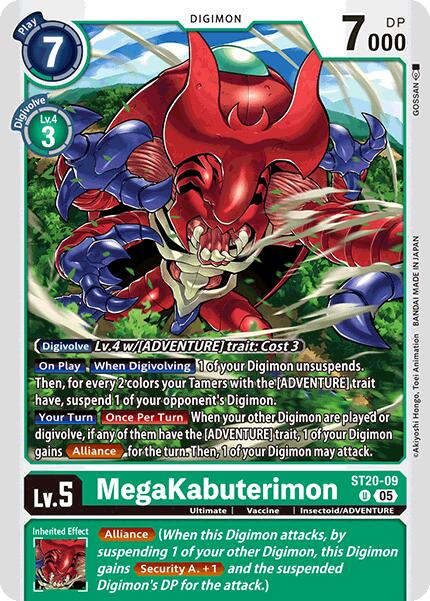 MegaKabuterimon [ST20-09] [Starter Deck: Protector of Light] | Black Swamp Games