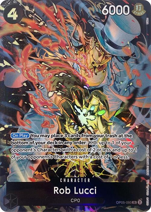 Rob Lucci (Illustration Box EX) [One Piece Promotion Cards] | Black Swamp Games