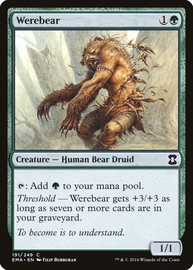 Werebear [Eternal Masters] | Black Swamp Games