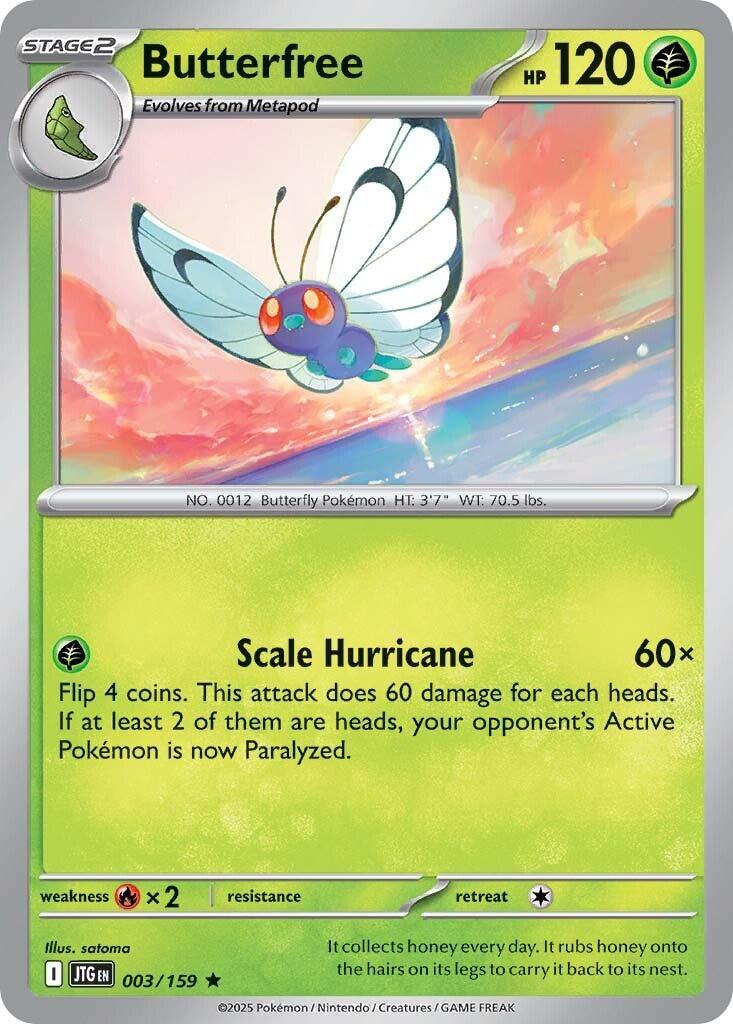 Butterfree (003/159) [Scarlet & Violet: Journey Together] | Black Swamp Games