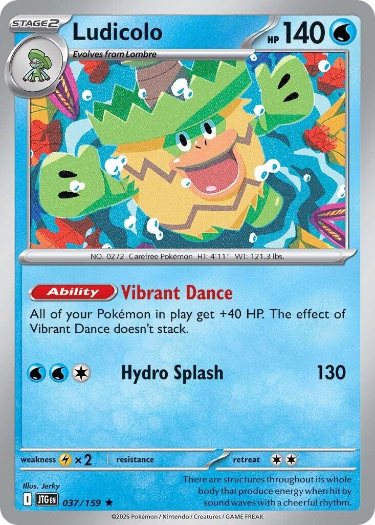 Ludicolo (037/159) [Scarlet & Violet: Journey Together] | Black Swamp Games