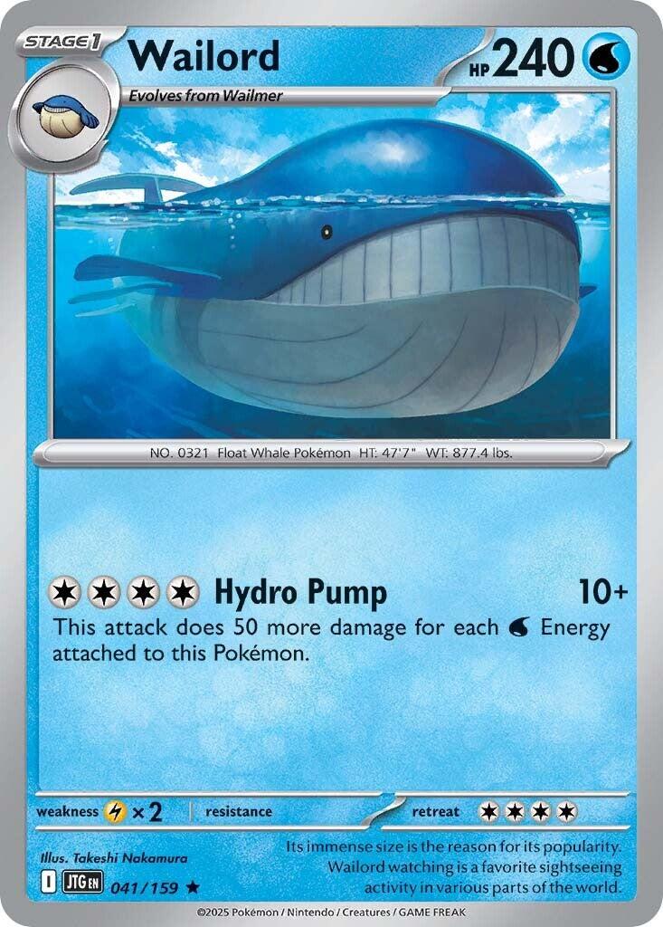 Wailord (041/159) [Scarlet & Violet: Journey Together] | Black Swamp Games
