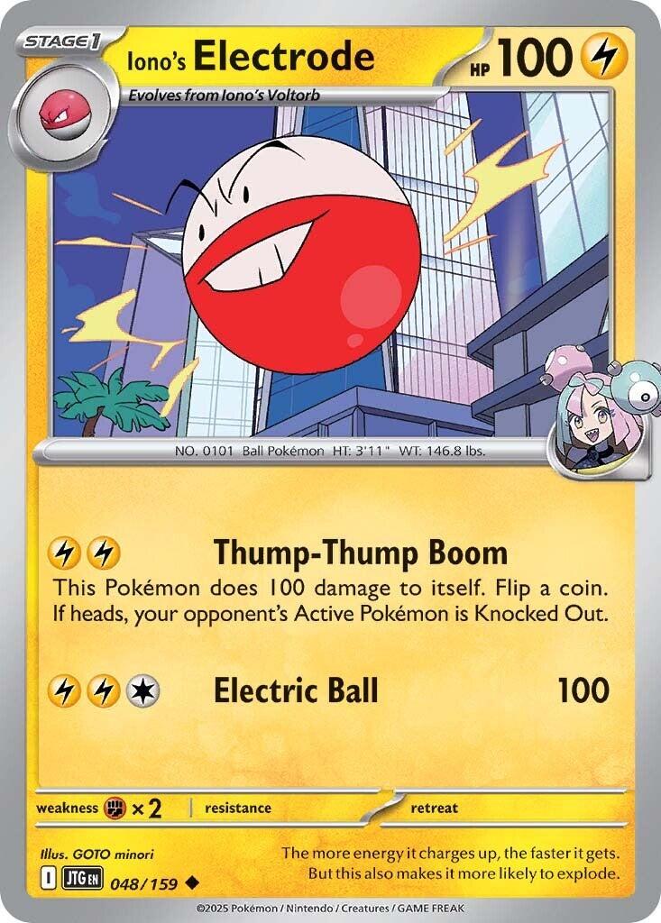 Iono's Electrode (048/159) [Scarlet & Violet: Journey Together] | Black Swamp Games