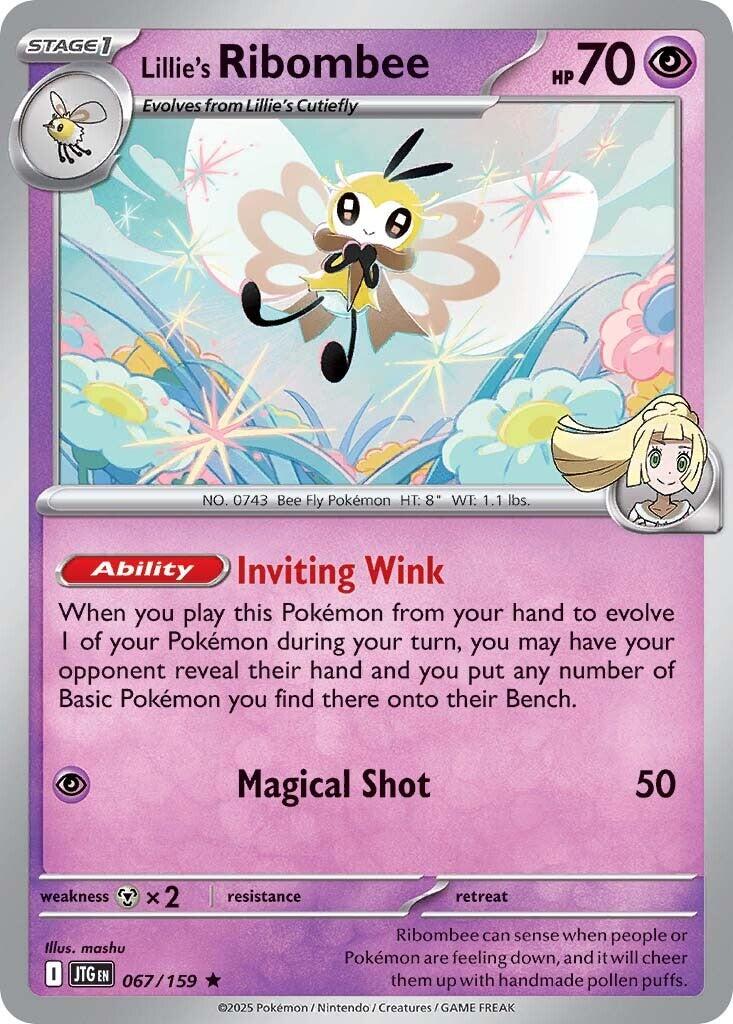 Lillie's Ribombee (067/159) [Scarlet & Violet: Journey Together] | Black Swamp Games