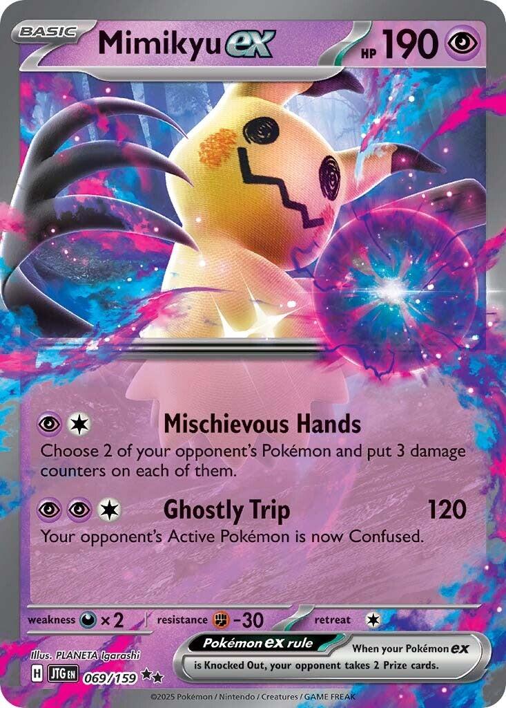 Mimikyu ex (069/159) [Scarlet & Violet: Journey Together] | Black Swamp Games