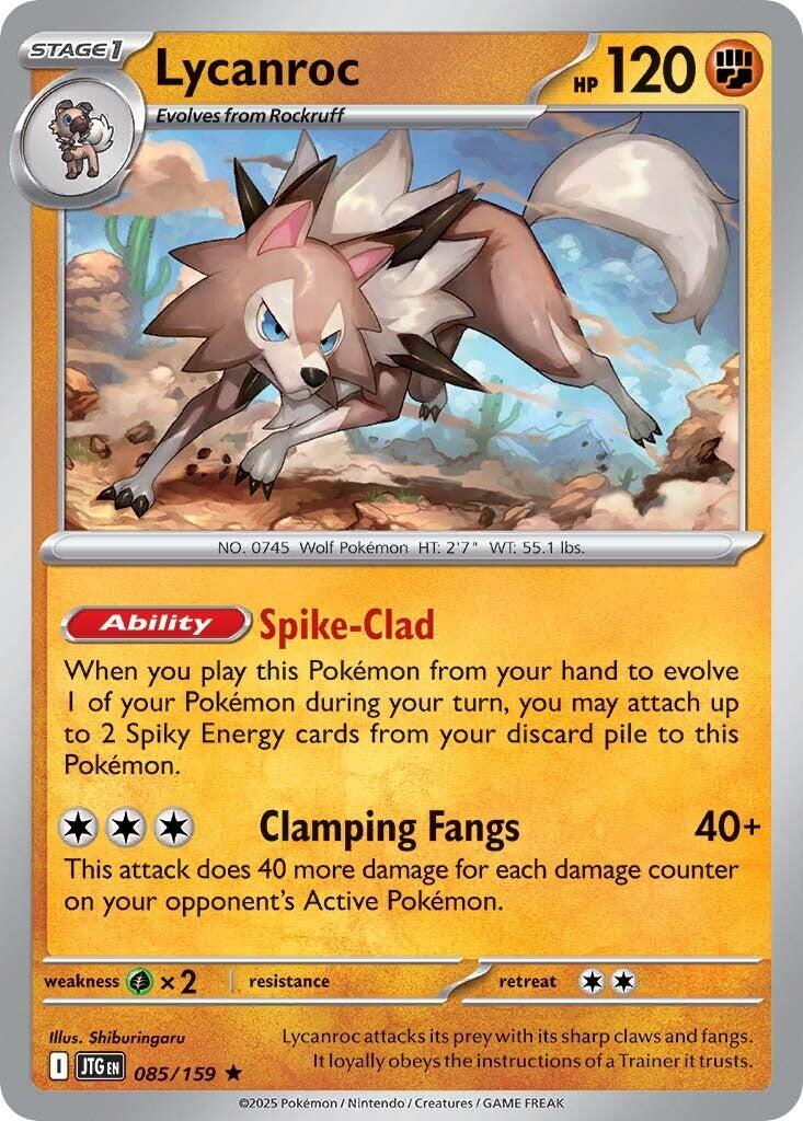 Lycanroc (085/159) [Scarlet & Violet: Journey Together] | Black Swamp Games
