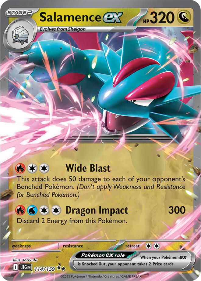 Salamence ex (114/159) [Scarlet & Violet: Journey Together] | Black Swamp Games