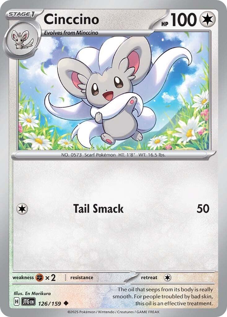 Cinccino (126/159) [Scarlet & Violet: Journey Together] | Black Swamp Games