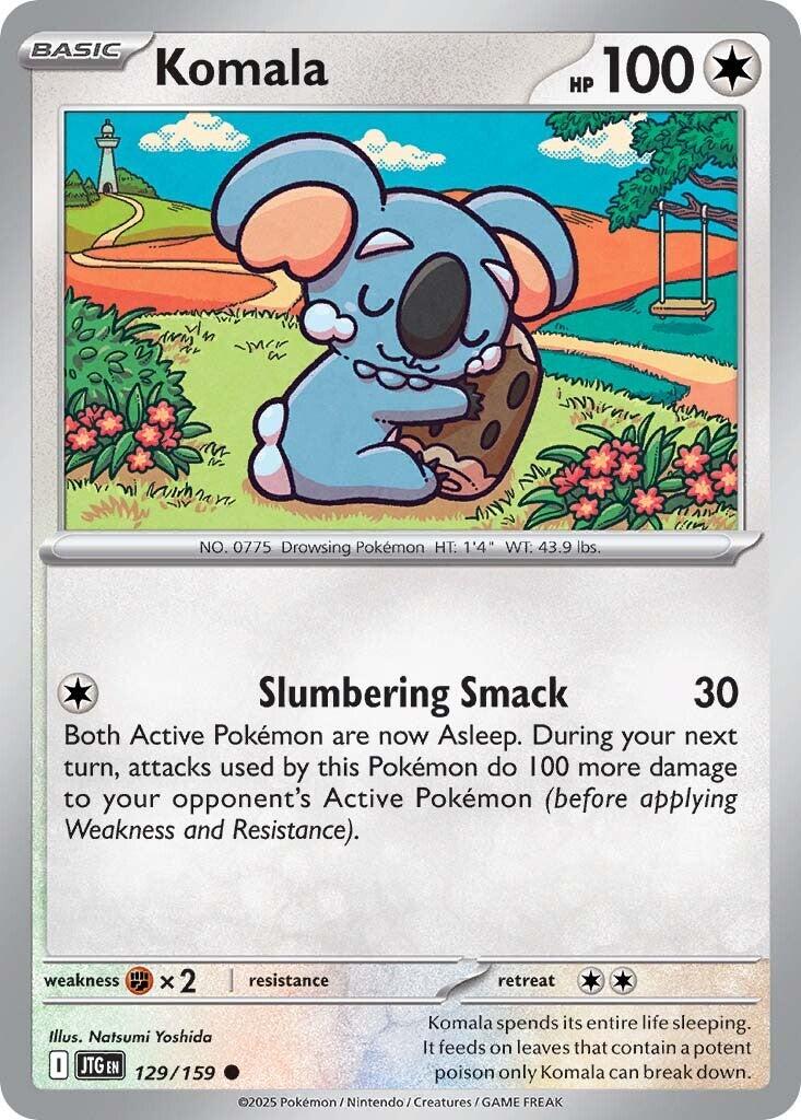 Komala (129/159) [Scarlet & Violet: Journey Together] | Black Swamp Games