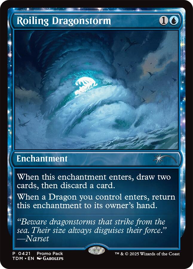 Roiling Dragonstorm [Tarkir: Dragonstorm Promos] | Black Swamp Games