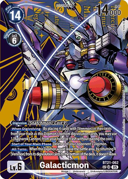 Galacticmon [BT21-062] (SP) [World Convergence] | Black Swamp Games