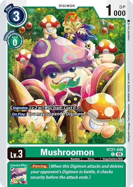 Mushroomon [BT21-048] [World Convergence] | Black Swamp Games