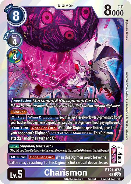 Charismon [BT21-073] [World Convergence] | Black Swamp Games