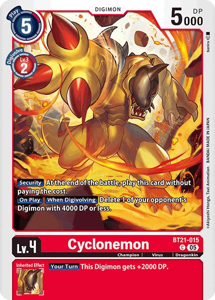Cyclonemon [BT21-015] [World Convergence] | Black Swamp Games