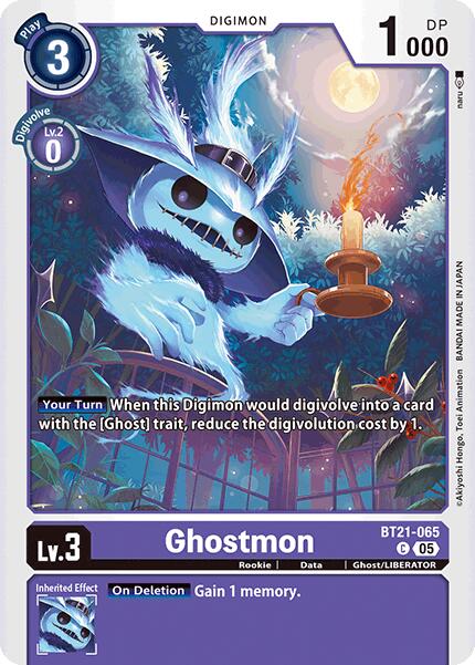 Ghostmon [BT21-065] [World Convergence] | Black Swamp Games