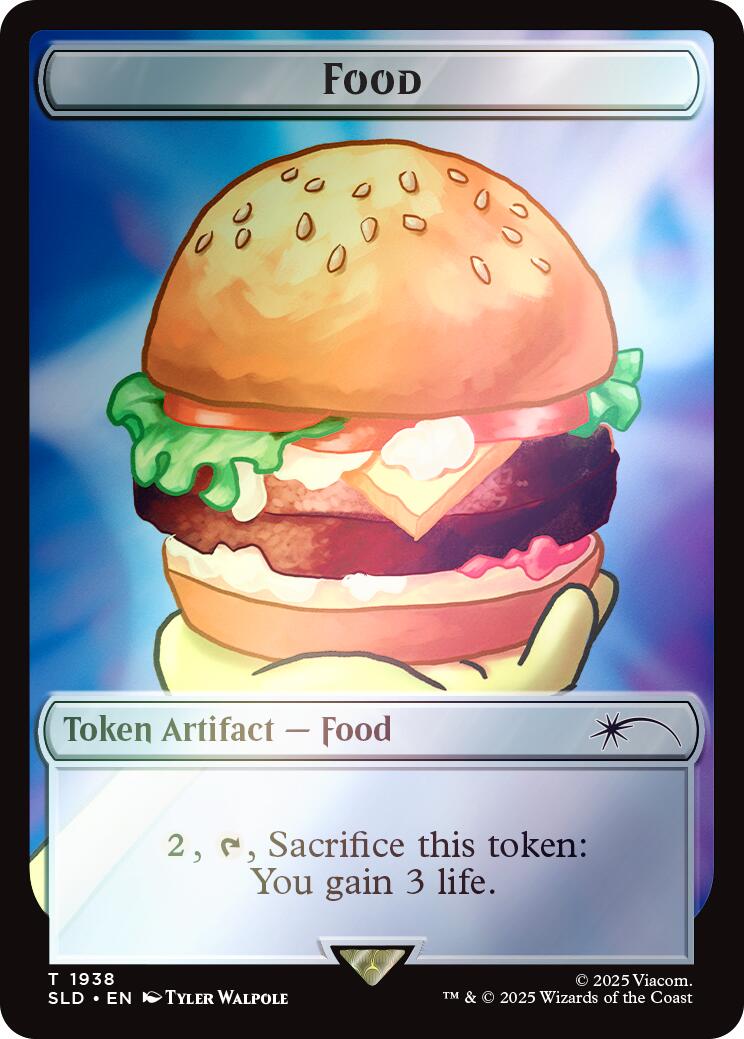 Food Token (1938) (Rainbow Foil) [Secret Lair Drop Series] | Black Swamp Games