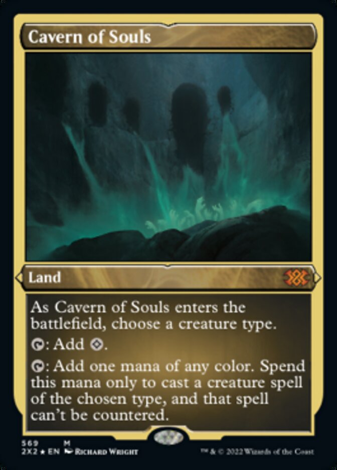 Cavern of Souls (Foil Etched) [Double Masters 2022] | Black Swamp Games