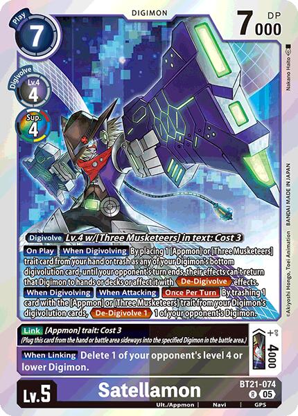 Satellamon [BT21-074] [World Convergence] | Black Swamp Games