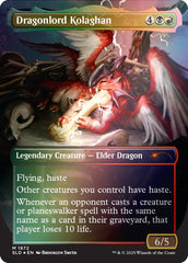 Dragonlord Kolaghan (1972) (Rainbow Foil) [Secret Lair Drop Series] | Black Swamp Games