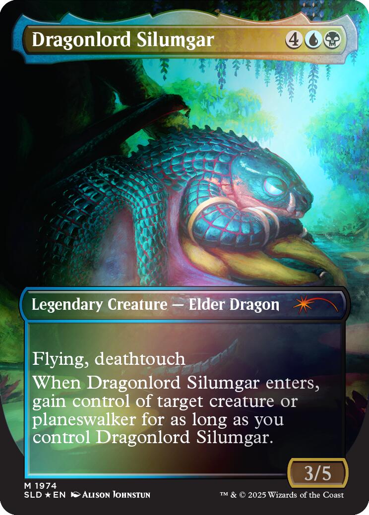Dragonlord Silumgar (Rainbow Foil) [Secret Lair Drop Series] | Black Swamp Games