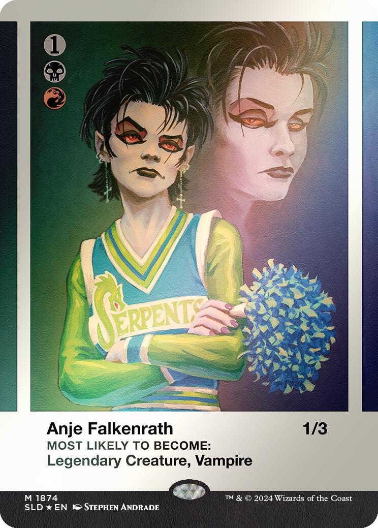 Anje Falkenrath (Rainbow Foil) [Secret Lair Drop Series] | Black Swamp Games