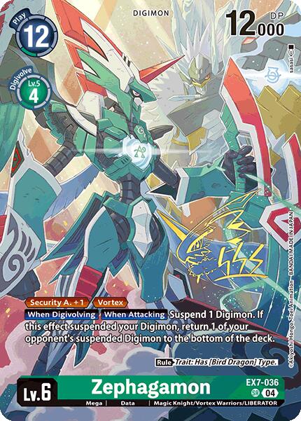 Zephagamon [EX7-036] (Signed) [World Convergence] | Black Swamp Games