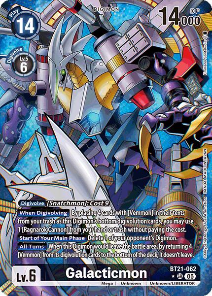 Galacticmon [BT21-062] (Alternate Art) [World Convergence] | Black Swamp Games
