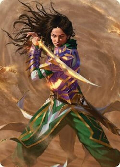 Descendant of Storms Art Card (2/54) [Tarkir: Dragonstorm Art Series] | Black Swamp Games