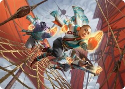 Aligned Heart Art Card (52/54) [Tarkir: Dragonstorm Art Series] | Black Swamp Games
